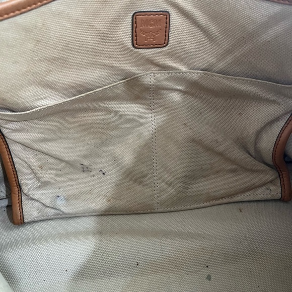 MCM BROWN VISETOS TOTE BAG - Picture 15 of 16